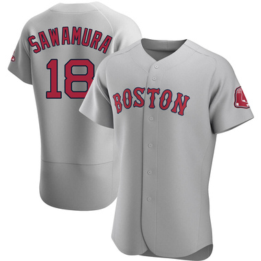 Hirokazu Sawamura #19 May 29, 2021 Miami Marlins at Boston Red Sox Game  Used Home Alternate Jersey, 1/3 Inning Pitched, Strikeout, Size 48
